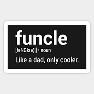 Funcle Definition Sticker